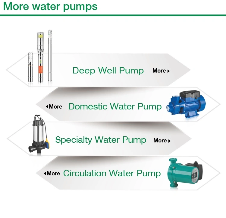 Brass Impeller High Pressure Unit Centrifugal Submersible Pump