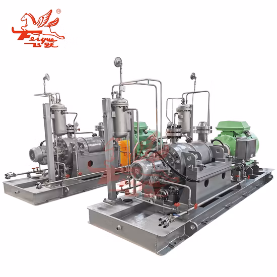 Fhb 원심 스테인레스 스틸 316 하수 오물 펌프 화학 Bb5 펌프